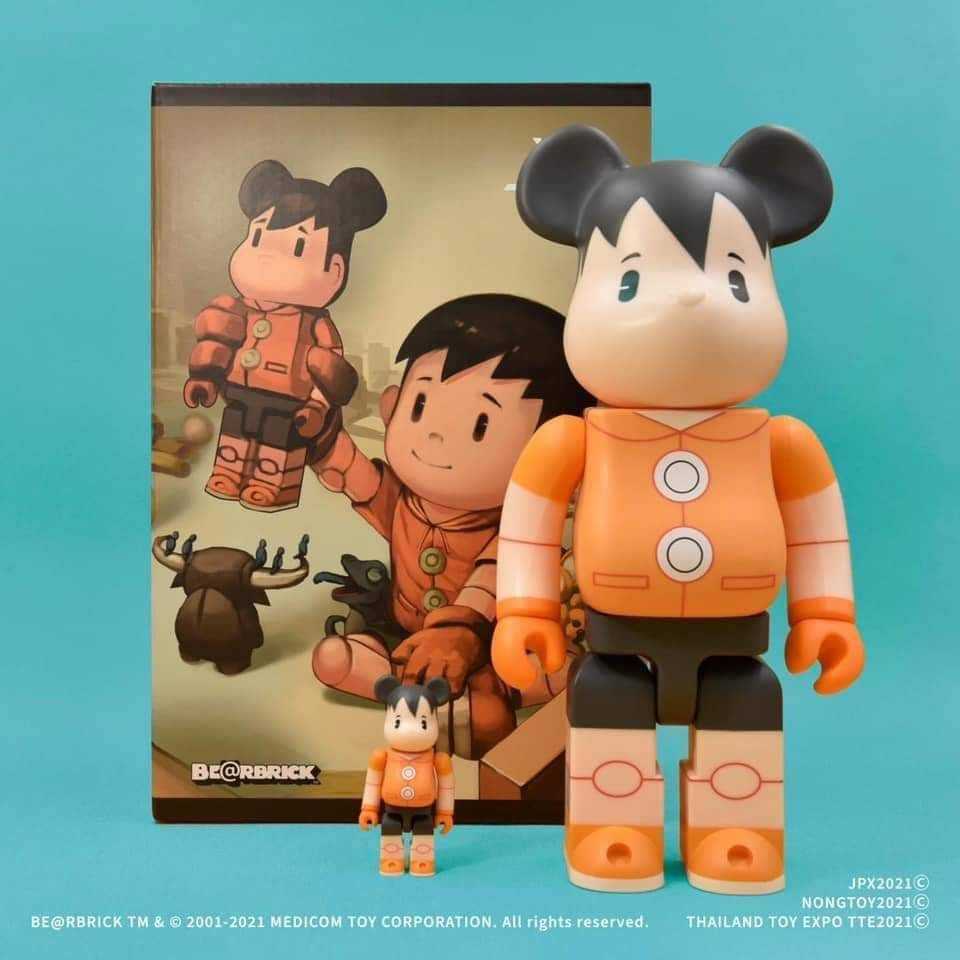 Be@rbrick Thailand Exclusive Nong Toy 100%+400%