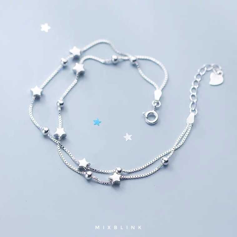 สร้อยข้อมือ Blink - ส่งฟรี EMS ( เงินแท้ 92.5% ) #C1