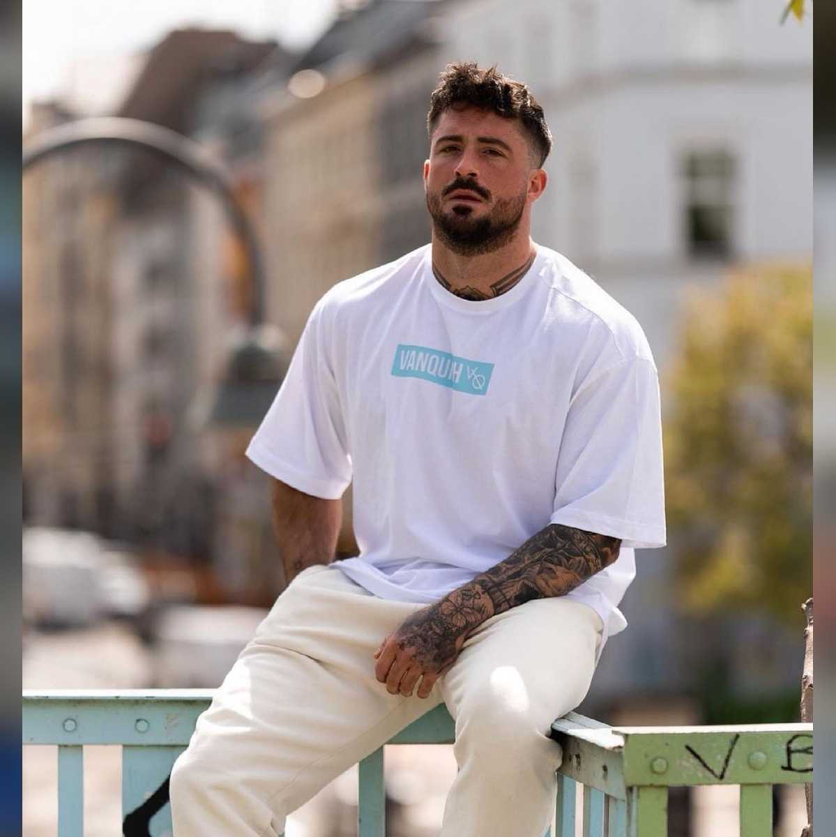 เสื้อแขนสั้น VANQUISH #20 / ผ้าคอตตอนยืด ใส่ออกกำลังกาย ผ้านิ่มใส่สบาย ระบายอากาศได้ดี