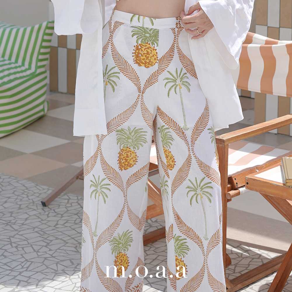 PINA COLADA TROUSERS IN SAND