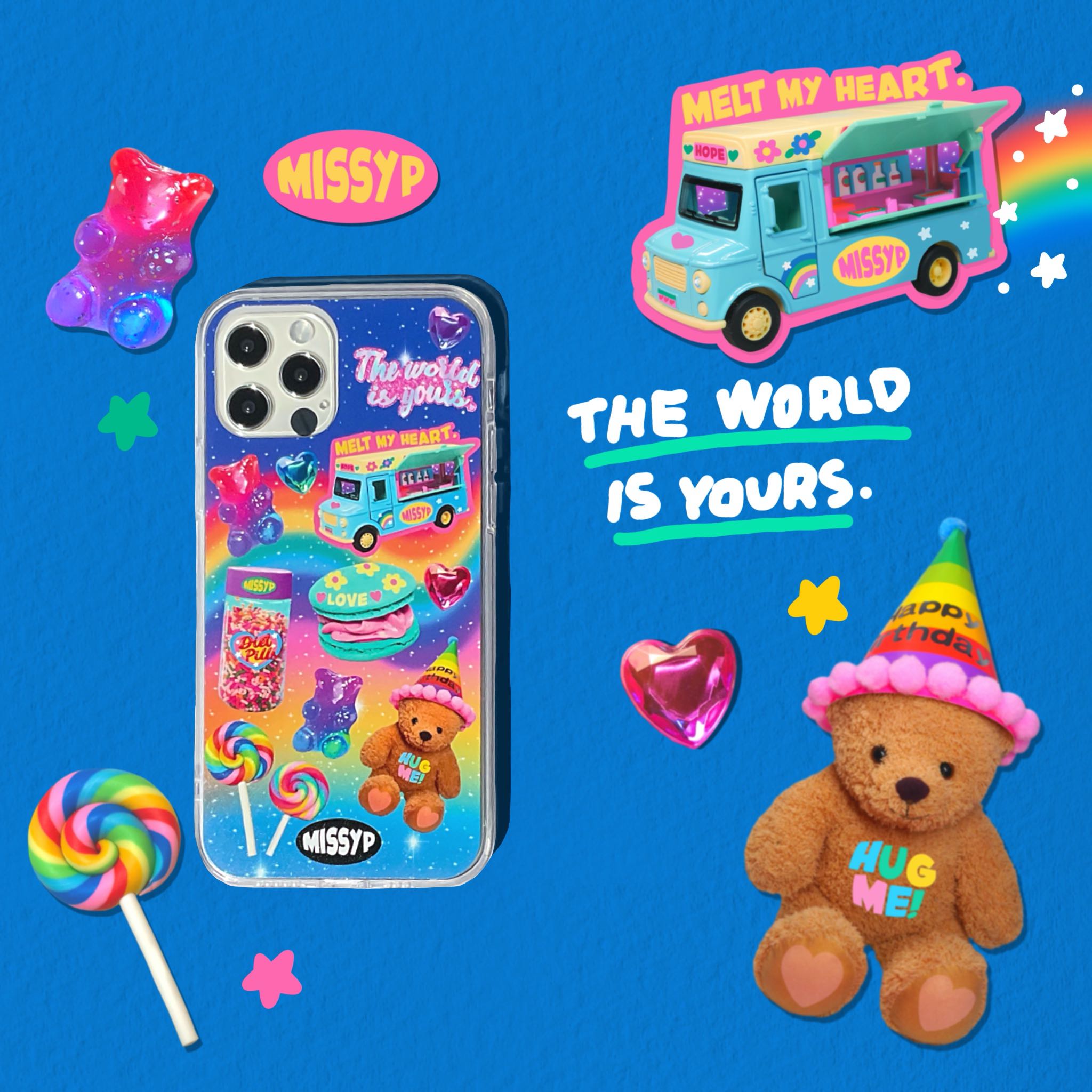 PRE-BUMPER CASE THE WORLD IS YOURS