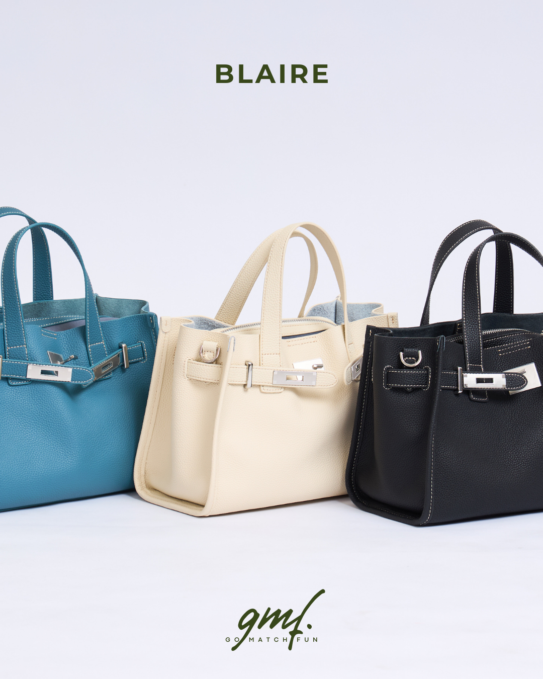กระเป๋าหนังแท้ Gomatchfun - Blaire 25 (genuine leather)