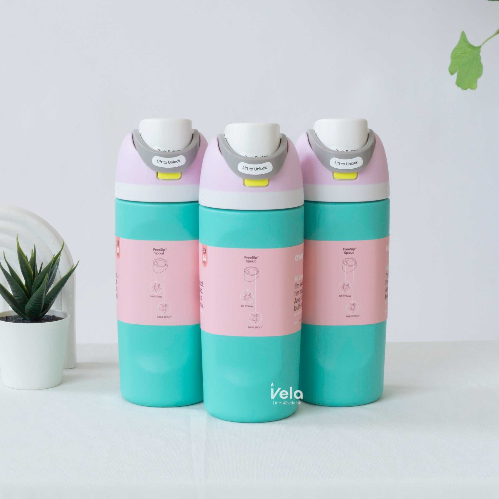 Owala FreeSip 16 oz (Make Waves!)