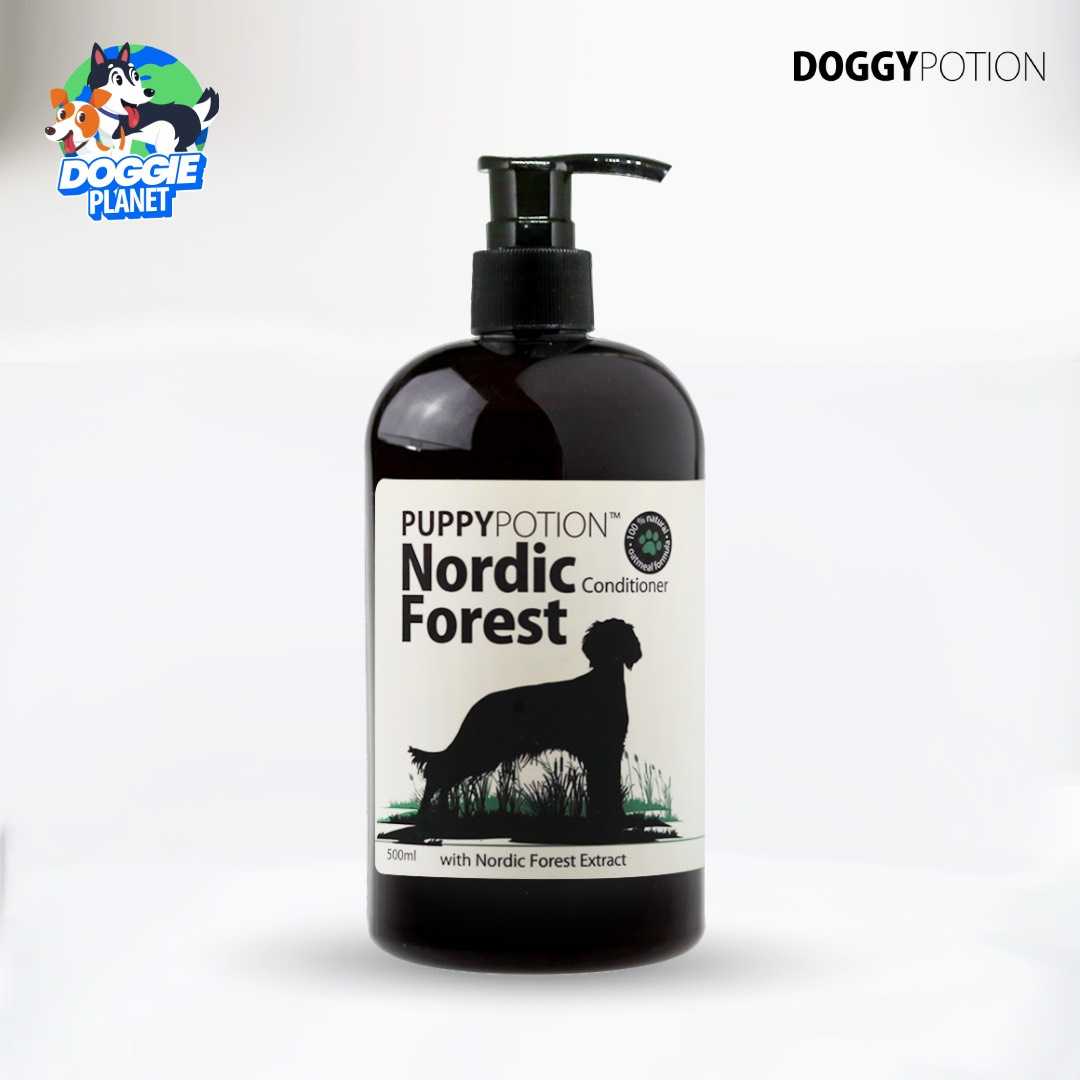 Puppy Potion นอร์ดิกฟอเรสต์ ครีมนวดผิวสมดุล ลดคัน ภูมิแพ้ สุนัขผิวแพ้ง่าย (เสริมไมโครไบโอม) 500 มล.