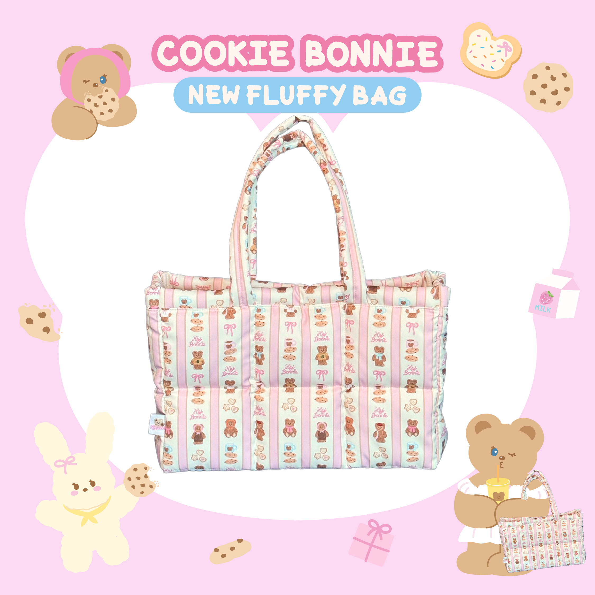 New Cookie Bonnie Fluffy Bag | Hej Bonnie Official