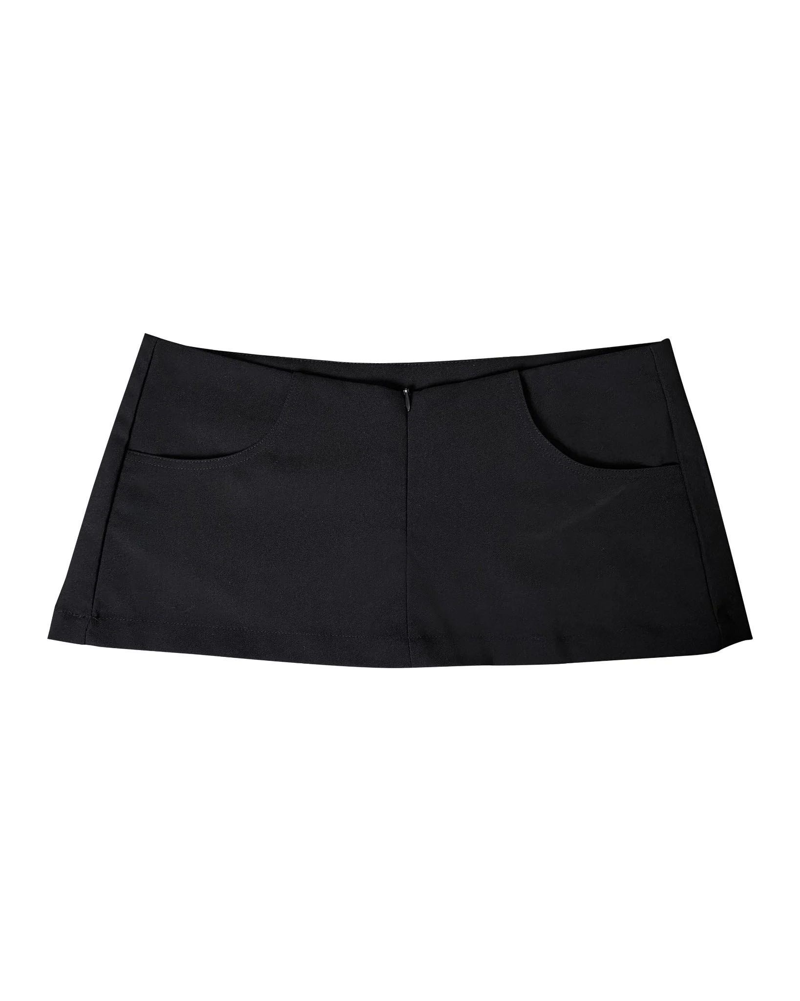 MAHU LOW-RISE MINI SKIRT