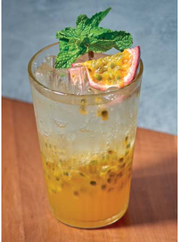 Passion Fruit Soda  • เสาวรสโซดา