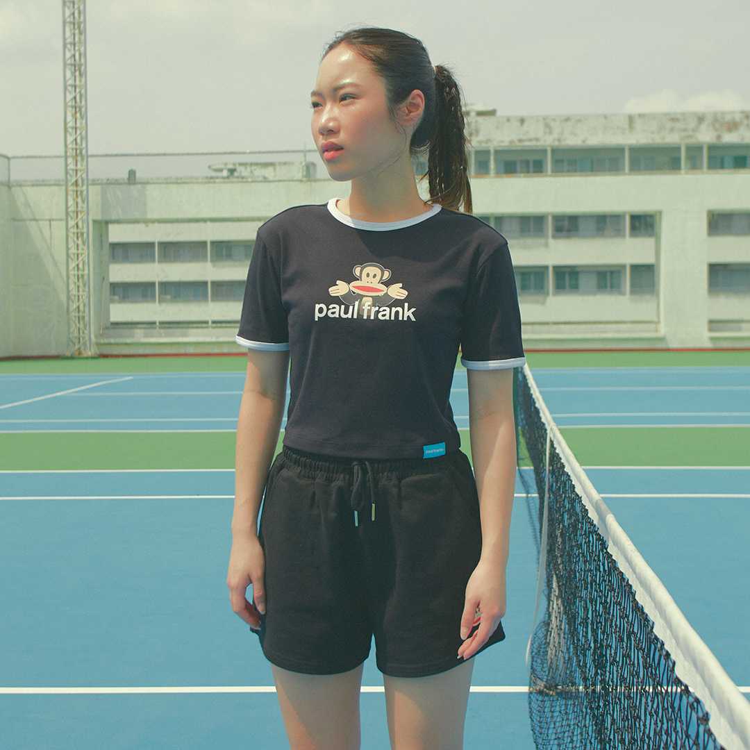 PAUL FRANK เสื้อครอป PF WOMENS I DON’T KNOW BABY TEE