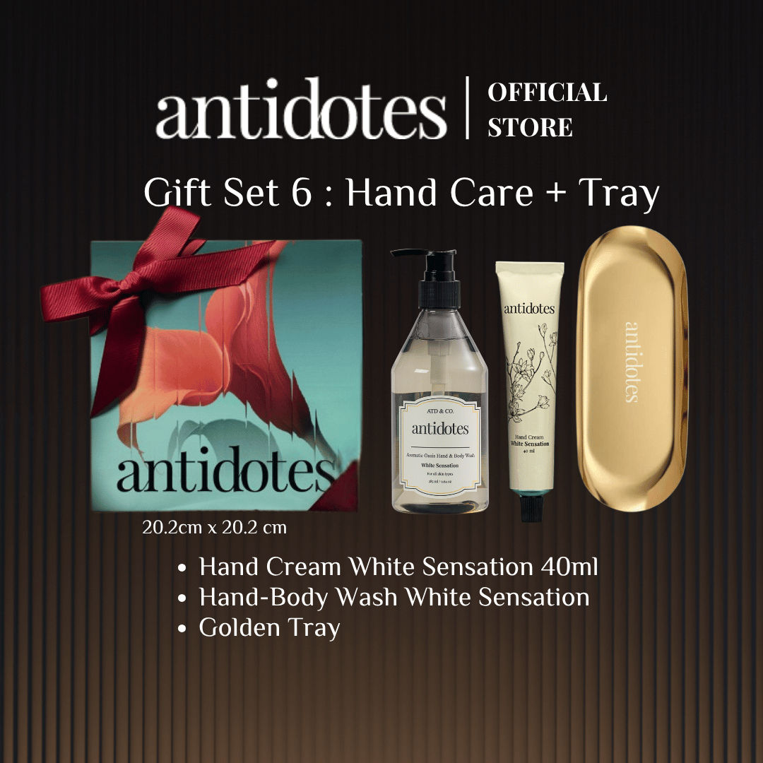 Gift Set 6 | Hand Cream Regular + Hand Wash + Tray