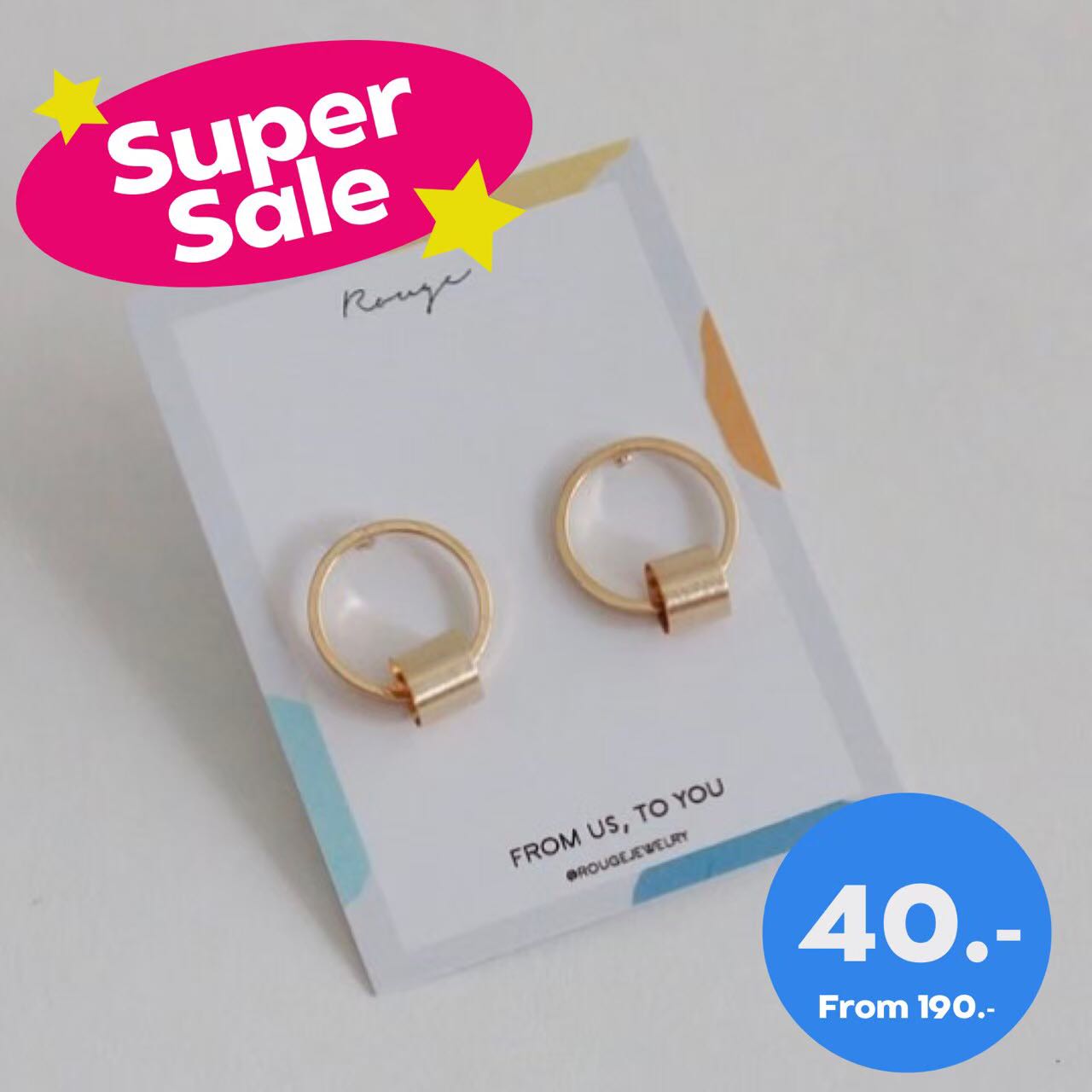 Gold circle roll