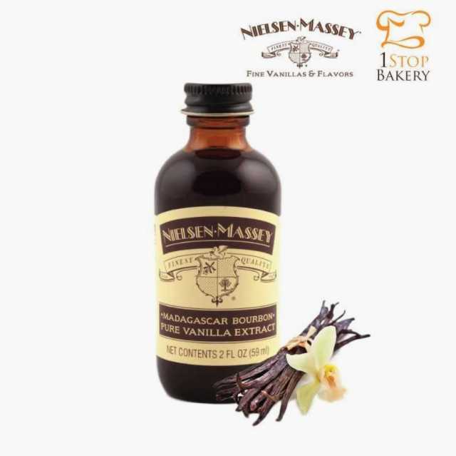 Nielsen Massey Pure Vanilla Extract 118 ml. 4oz. / กลิ่นวนิลา