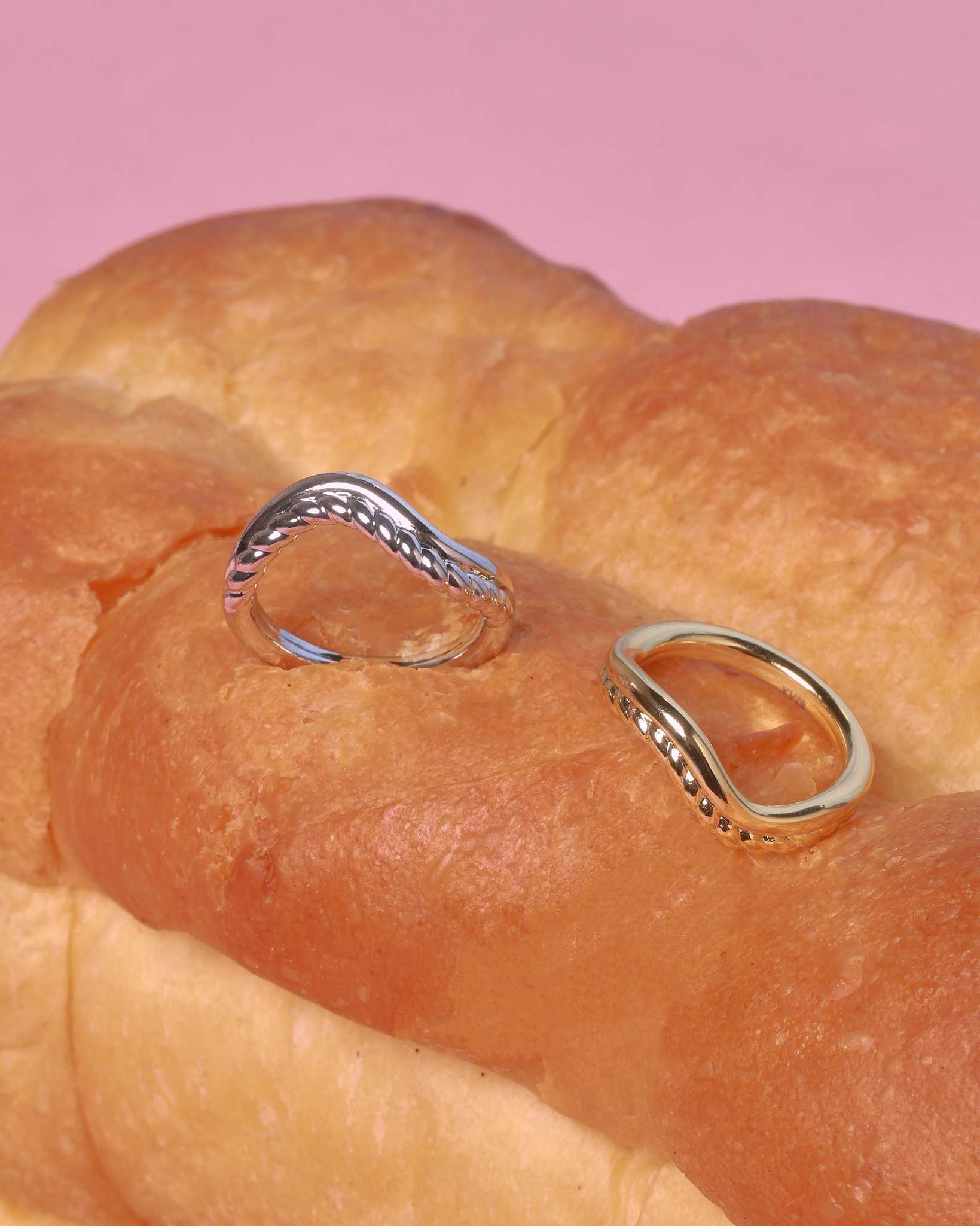 YVIS Bread Loaf Ring (Size 5,6,7)