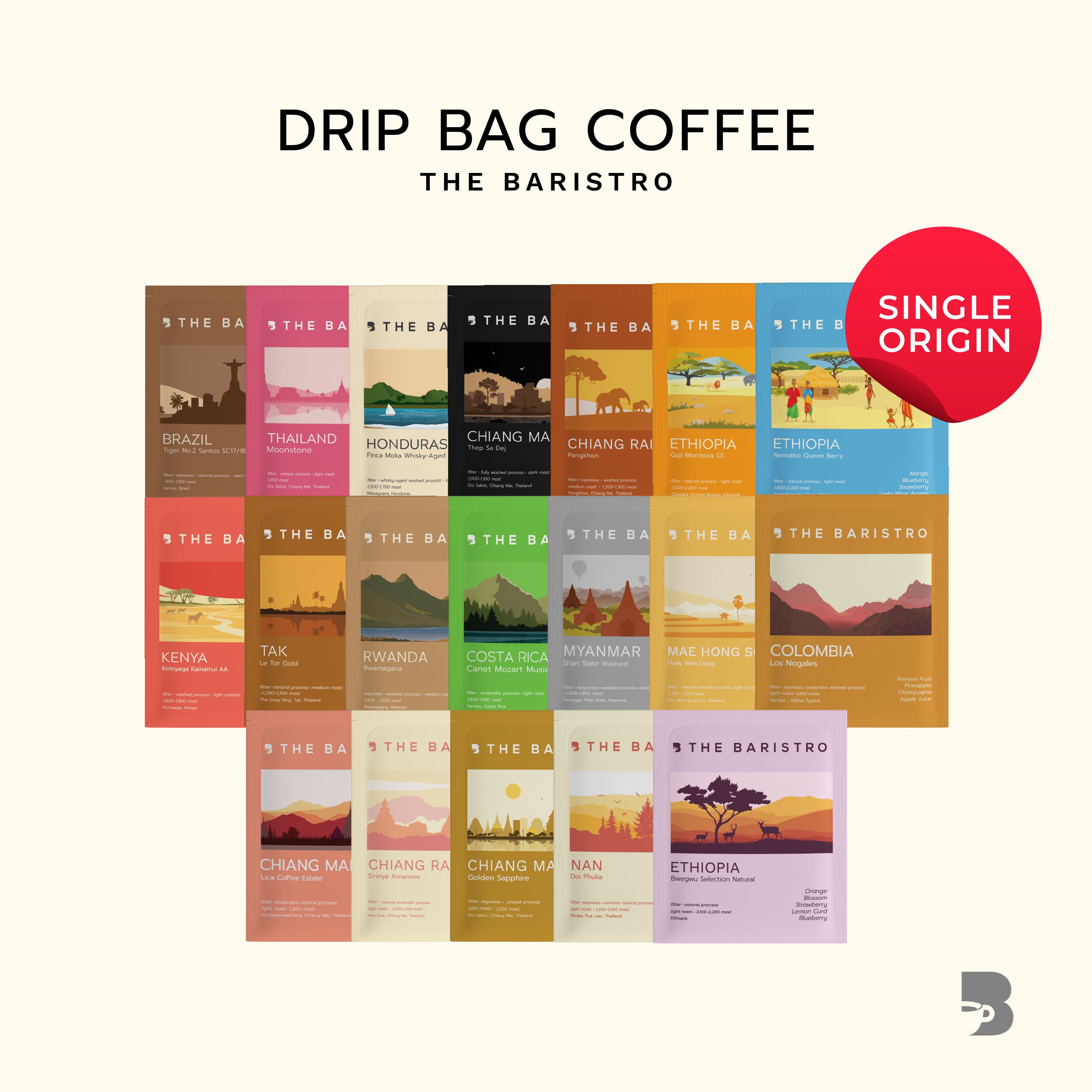 Drip Bag Coffee  Single Origin