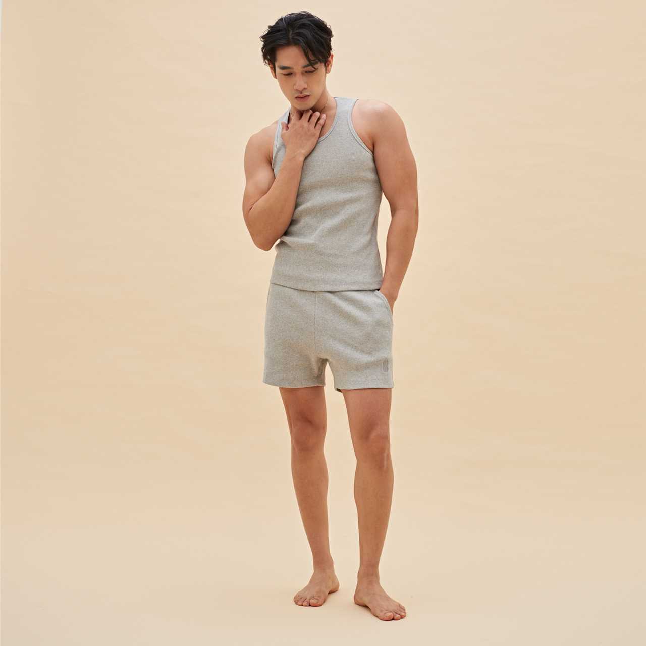 BALIBOY RESORTWEAR ชุดเสื้อกล้าม กางเกงขาสั้น / coconut