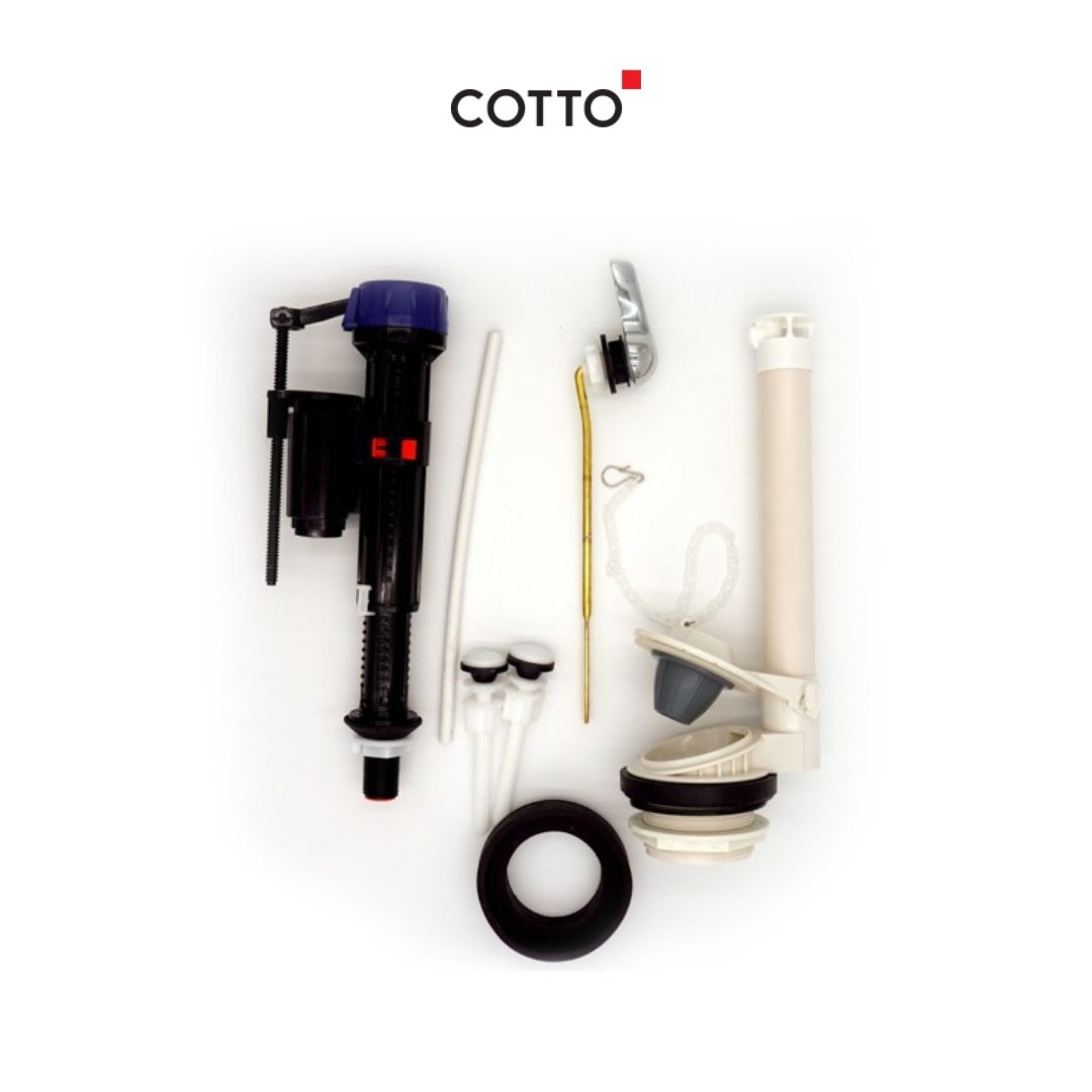 COTTO F930000 อุปกรณ์หม้อน้ำกดหน้า แบบครบชุด