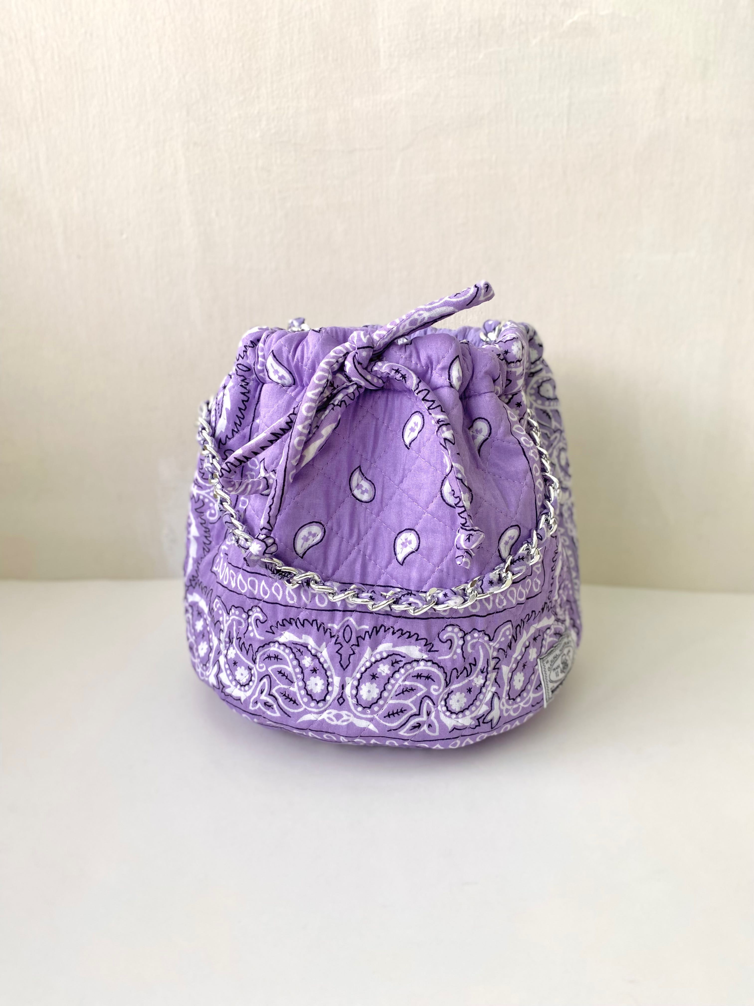 Lavender Dumpling Bandana Bag 