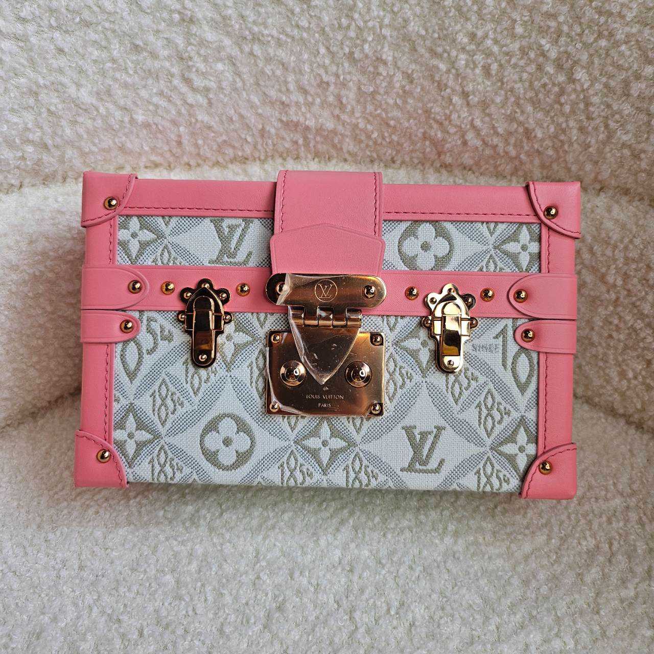 Unused Louis Vuitton Petite Malle Limited in Pink