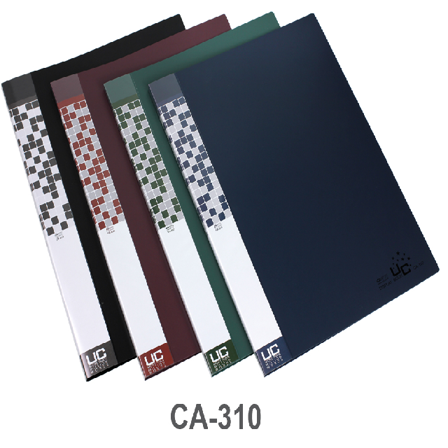 แฟ้มโชว์ UC ดิสเพลย์ A3/10 ช่อง #CA-310 คละสี