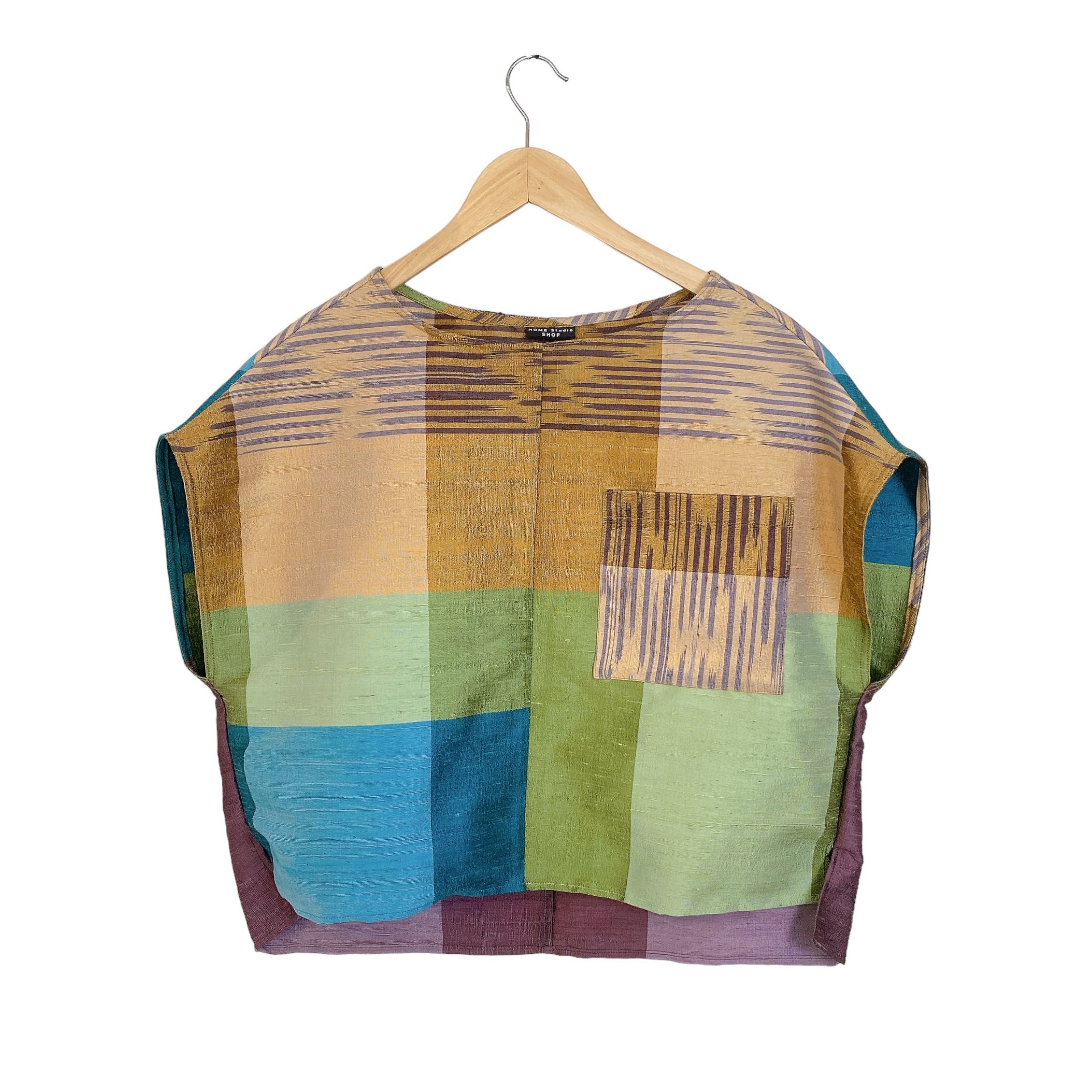 Summer silk top