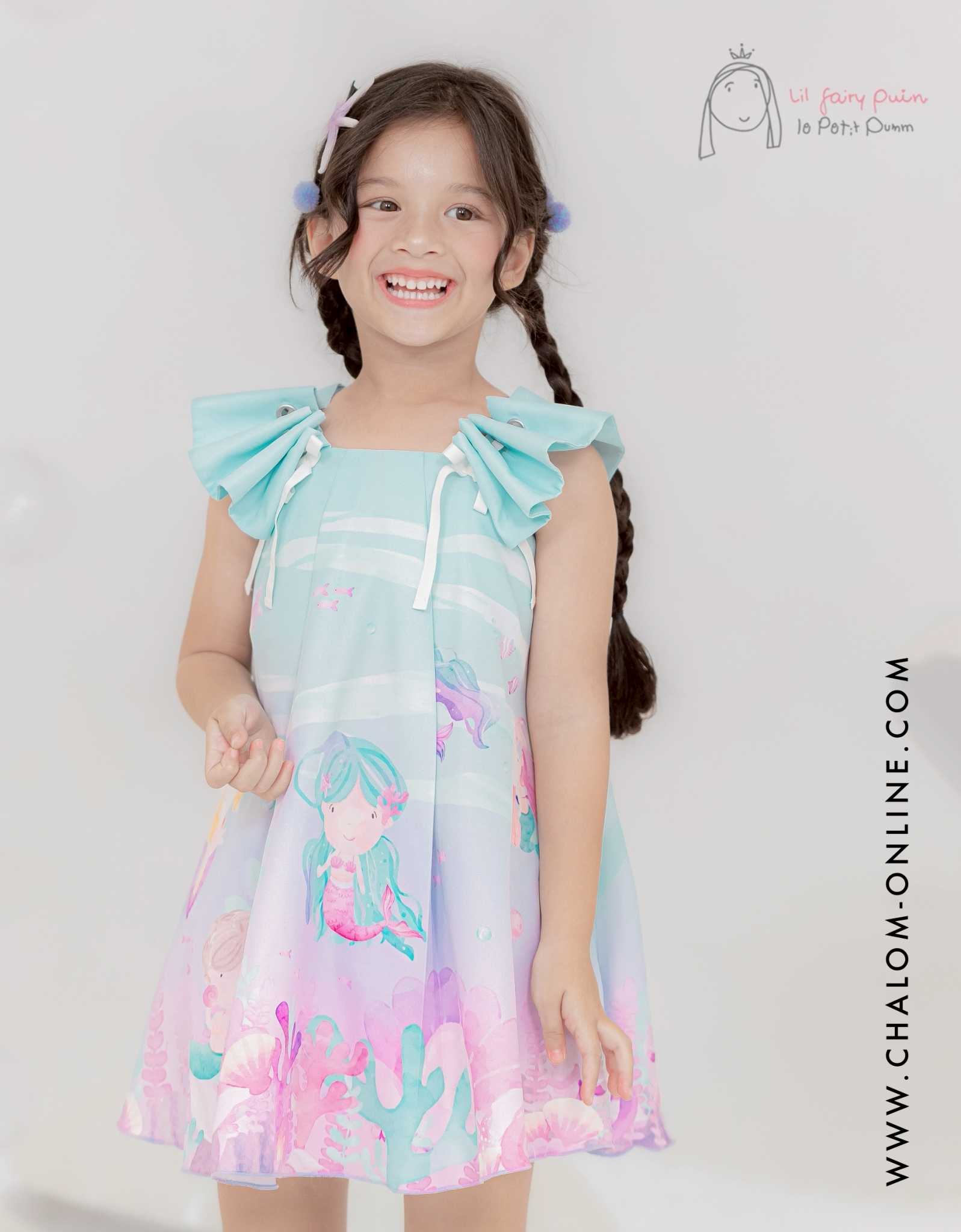 LS PF 562 FM  ชุดเดรส  (5Y-12Y)
