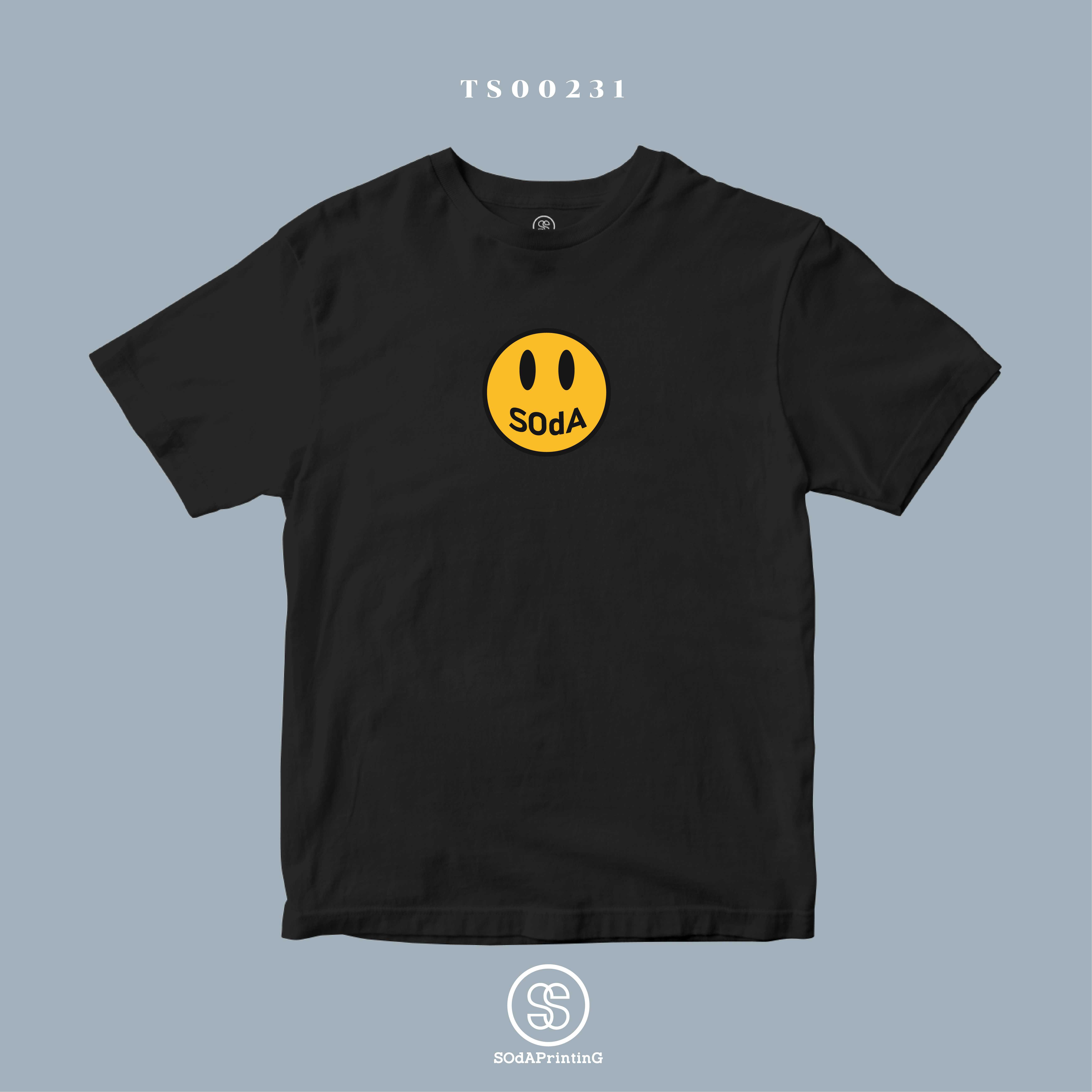 เสื้อ SOdA Emoji  สีดำ #SOdAtee TS00231