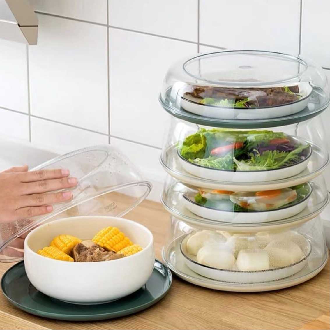 Tower Meal Cover ฝาครอบอาหารพร้อมถาดเก็บความร้อน♨️