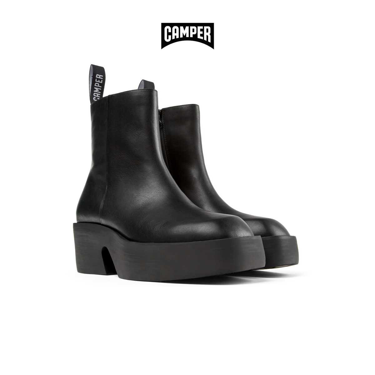 CAMPER รองเท้าบูท ผู้หญิง รุ่น Billie สีดำ ( BOT -  K400754-002 )