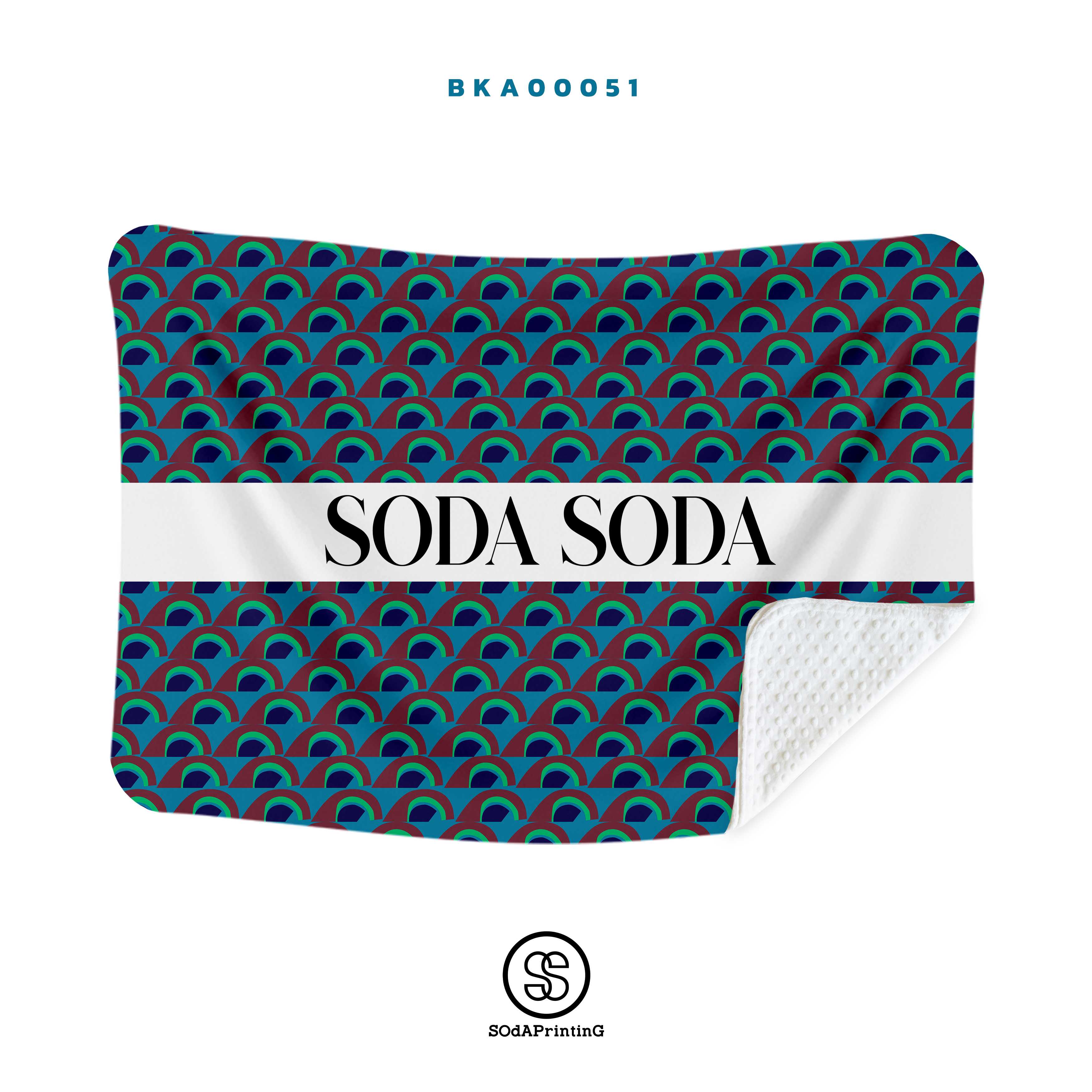 ผ้าห่ม ใส่ชื่อได้ #Beau รหัส BKA00051 #SOdAblanket #SOdAhome