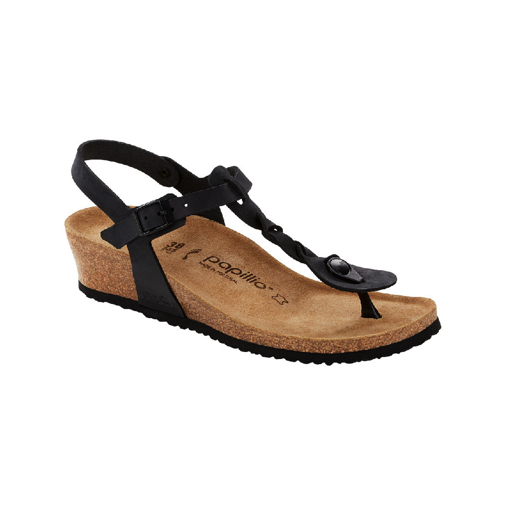 Birkenstock รองเท้าแตะมีส้น ผู้หญิง รุ่น Ashley สี Black - 1015811 (regular)