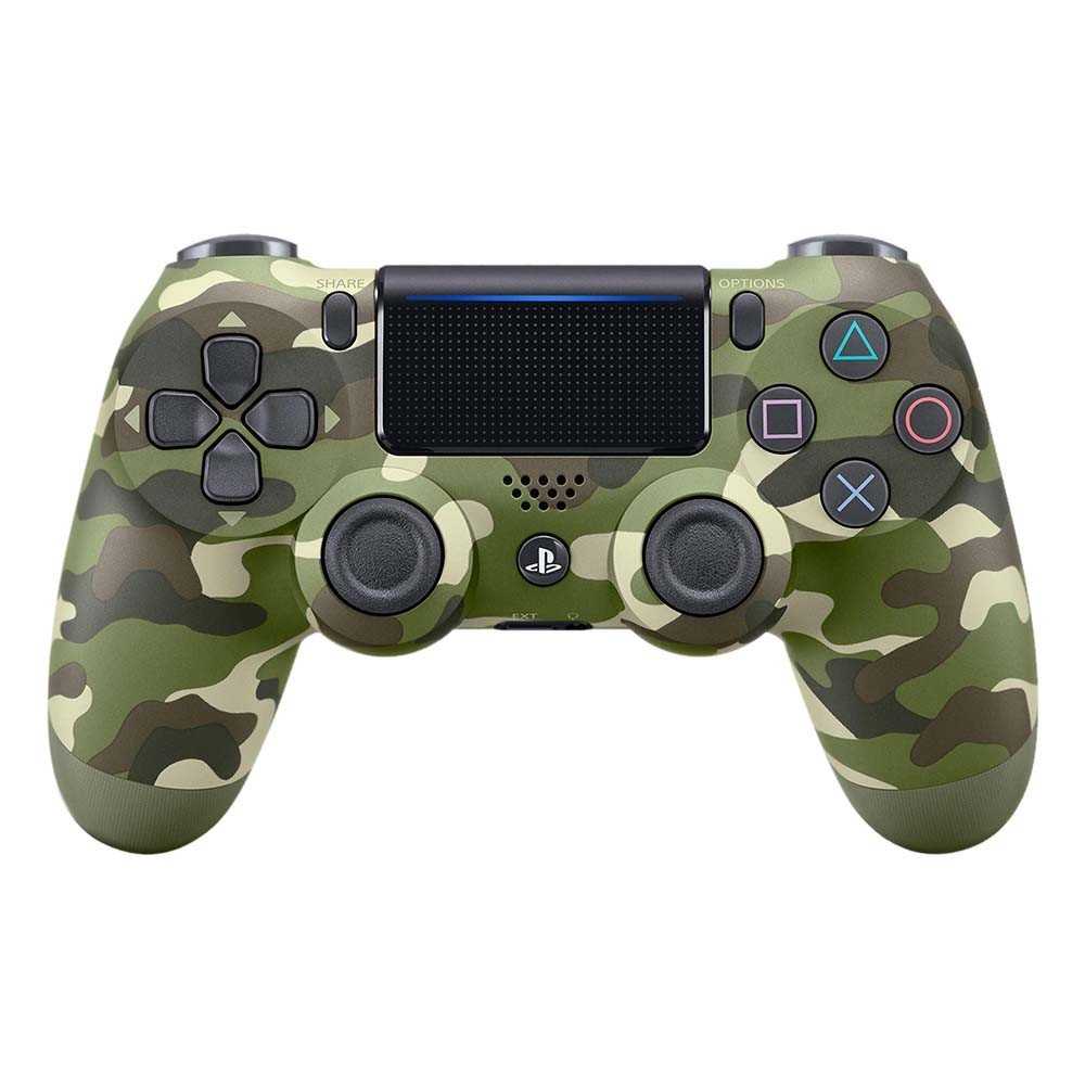 [+..••] PS4 NEW DUALSHOCK 4 CUH-ZCT2 SERIES (GREEN CAMOUFLAGE) (ASIA)[C4548736046214]