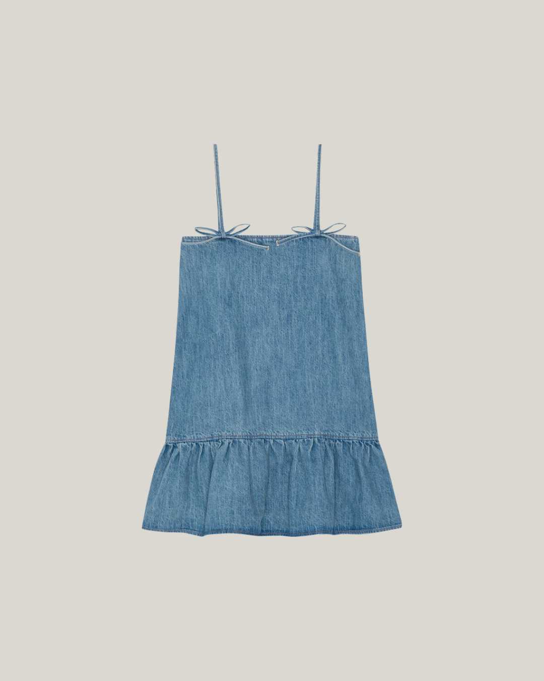 GANNI | Denim Strap Dress