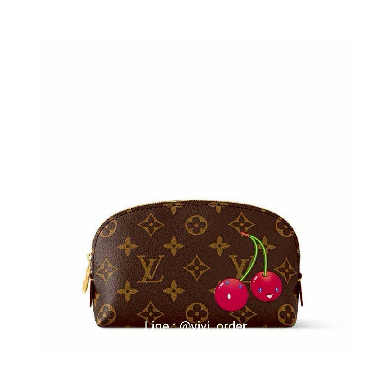 ( SALE ) Louis Vuitton Cherry Cosmetic Pouch – รุ่นลิมิเต็ด 🍒