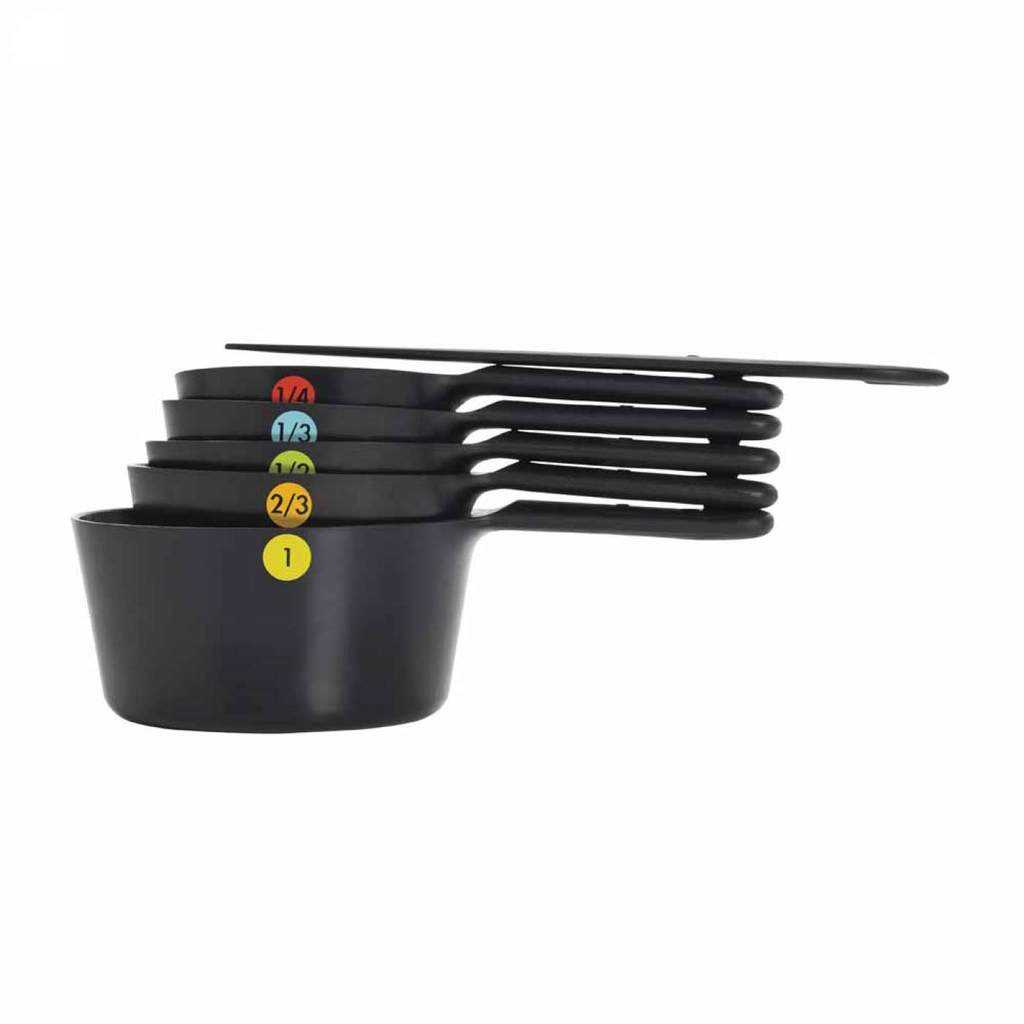 ช้อนตวง 6 ชิ้น แบบถ้วยดวง l OXO 6 Piece Plastic Measuring Cups