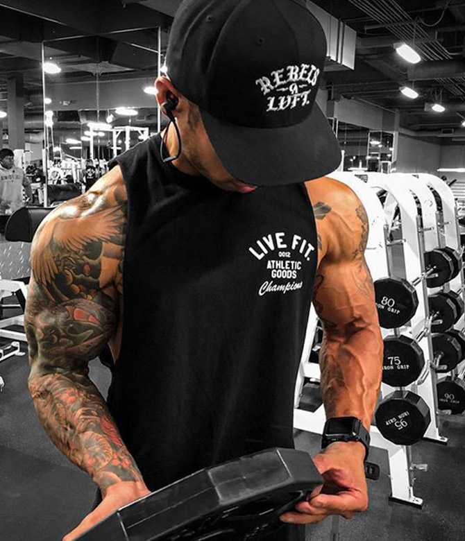เสื้อกล้าม LVFT #5 ผ้าคอตตอน ใส่ออกกำลังกาย ไม่อมเหงื่อ ผ้านิ่มใส่สบาย ระบายอากาศได้ดี