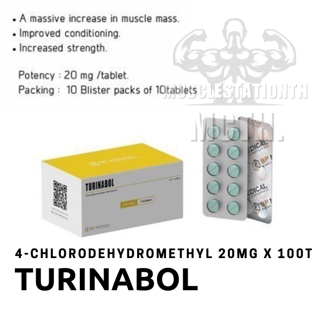 Tbol (Turinabol) BPMedical (20mg×100t)