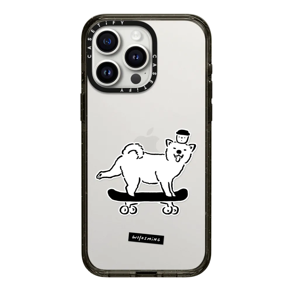 [พร้อมส่ง] CASETiFY | WHOSMiNG SKATER DOG