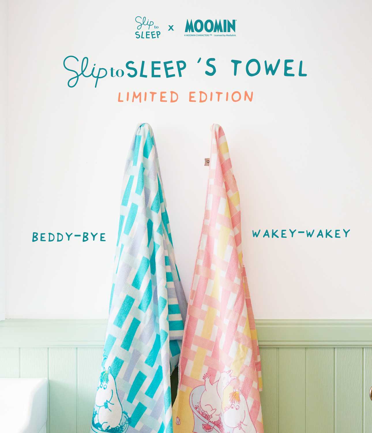 ผ้าขนหนู Sliptosleep- Moomin Towel Collection