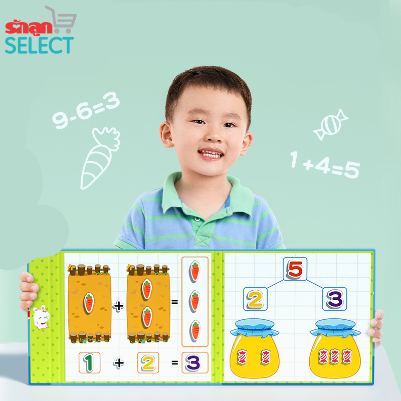 Rakluke Select ฝึกทักษะการเรียนรู้คณิตศาสตร์ก่อนวัยเรียน และวัยอนุบาล