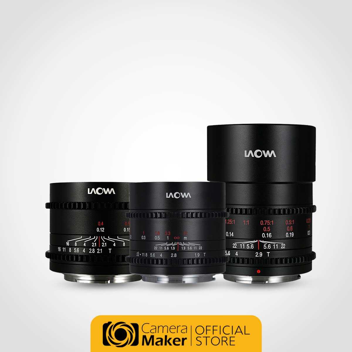 LAOWA CINEMA WIDE MACRO PACK SET – MFT (ประกันศูนย์)