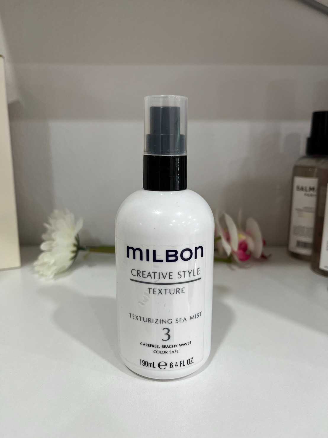 Milbon Texturizing sea mist 3 190ml สเปรย์น้ำที่ช่วยทำให้เส้นผมเกาะติด
