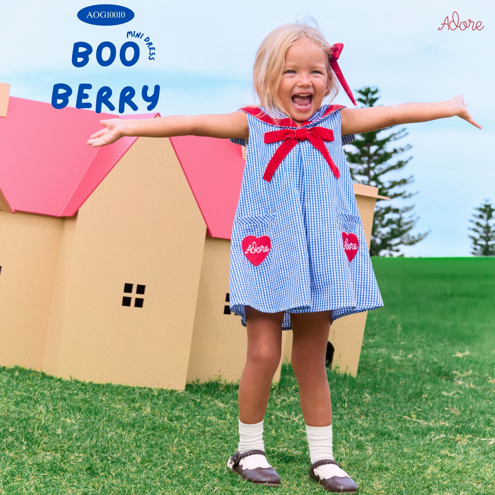 ADORE2112 AOG10010 : BOO BERRY MINI  DRESS