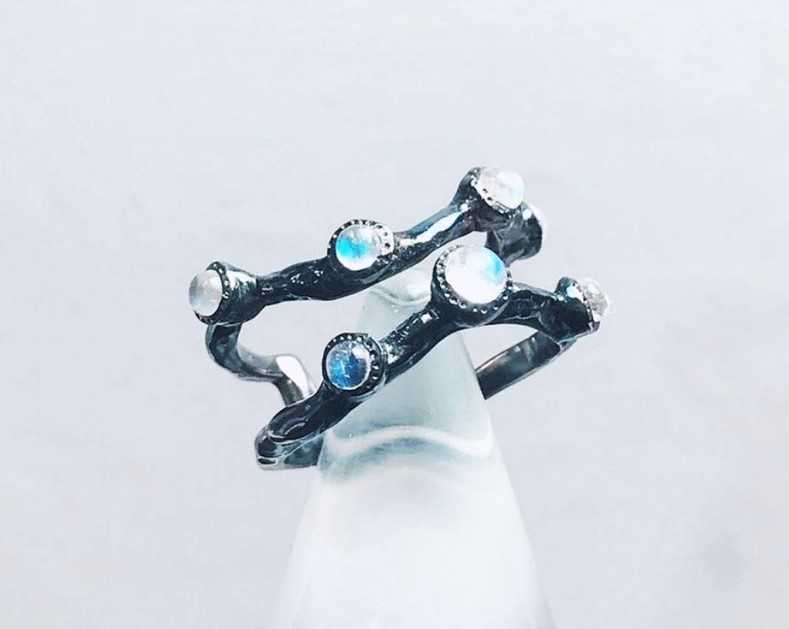 แหวนพลอย #minimring รหัส R095