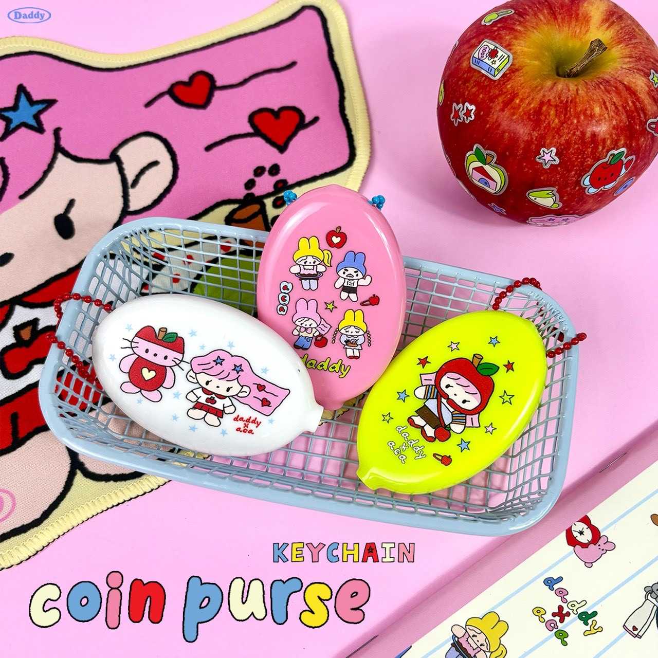 DADDY X ACUTE | Acute Rubber Coin Purse ที่ใส่เหรียญซิลิโคน สุดน่ารัก