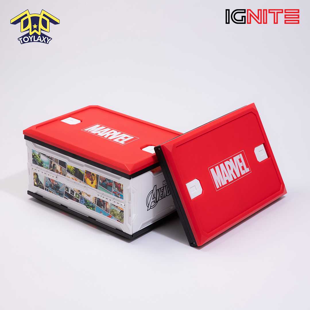 [พร้อมส่ง!!!] Storage Box Marvel : กล่องเก็บของพับได้อเนกประสงค์