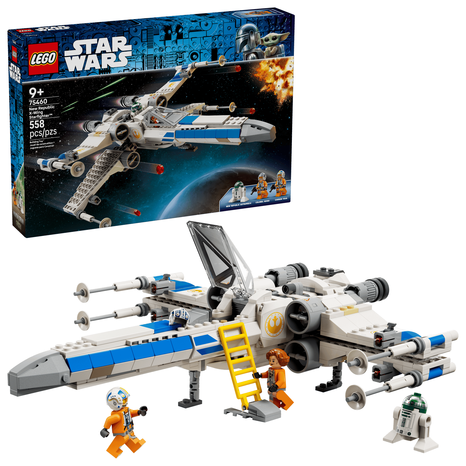 LEGO 75460 New Republic X-Wing Starfigh..(สินค้าซื้อแล้วไม่รับเปลี่ยนคืน)