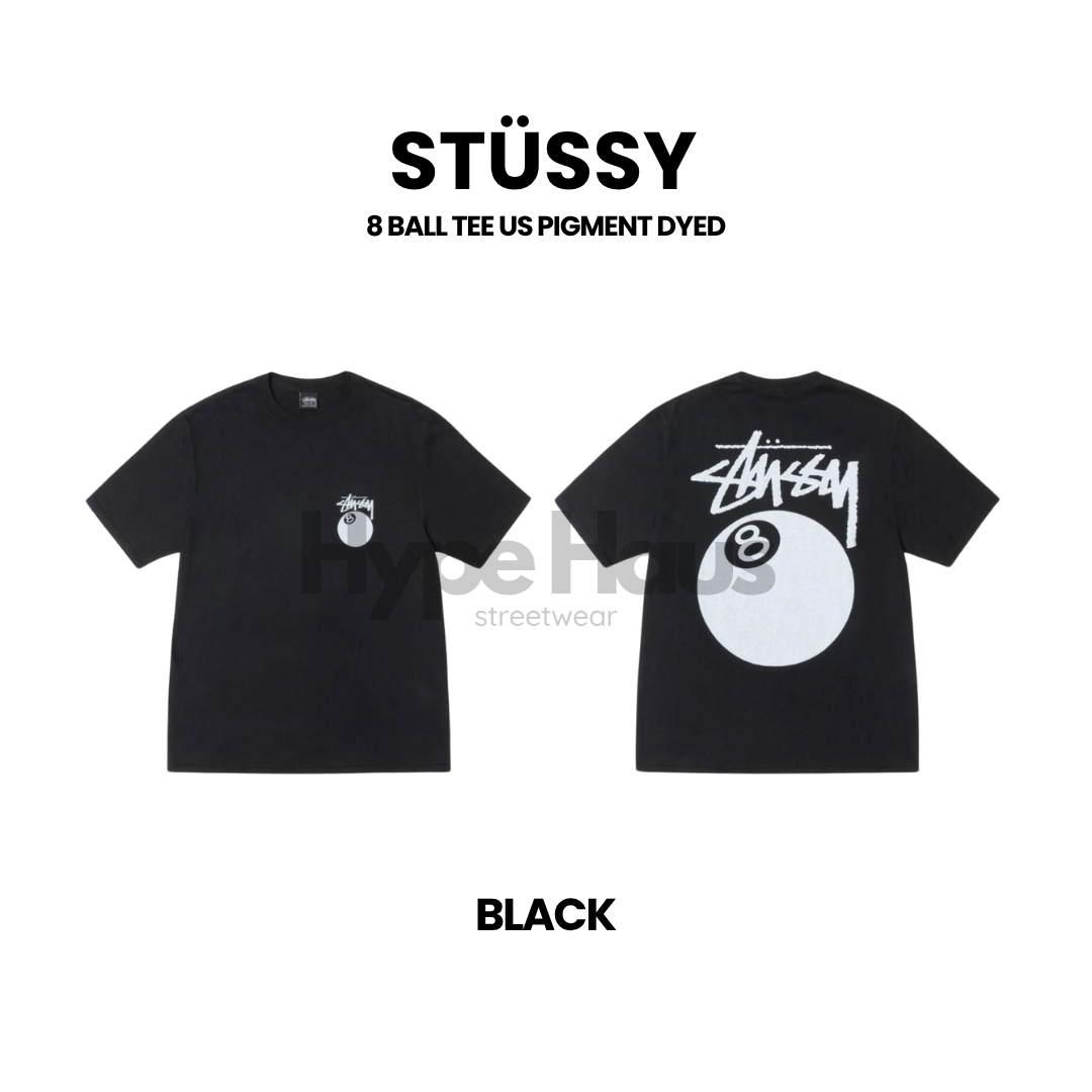 [✅ พร้อมส่ง]  STÜSSY T-Shirt / US tag 🇺🇸 - 8 Ball [รุ่นเก่า]
