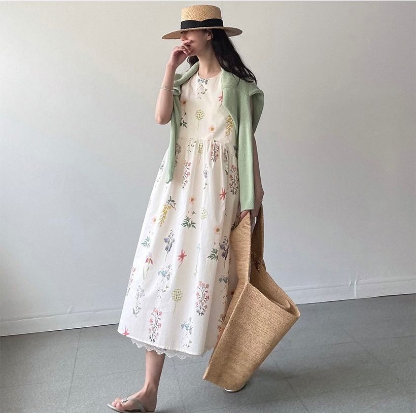  #BJgardendress250627 (790THB)
