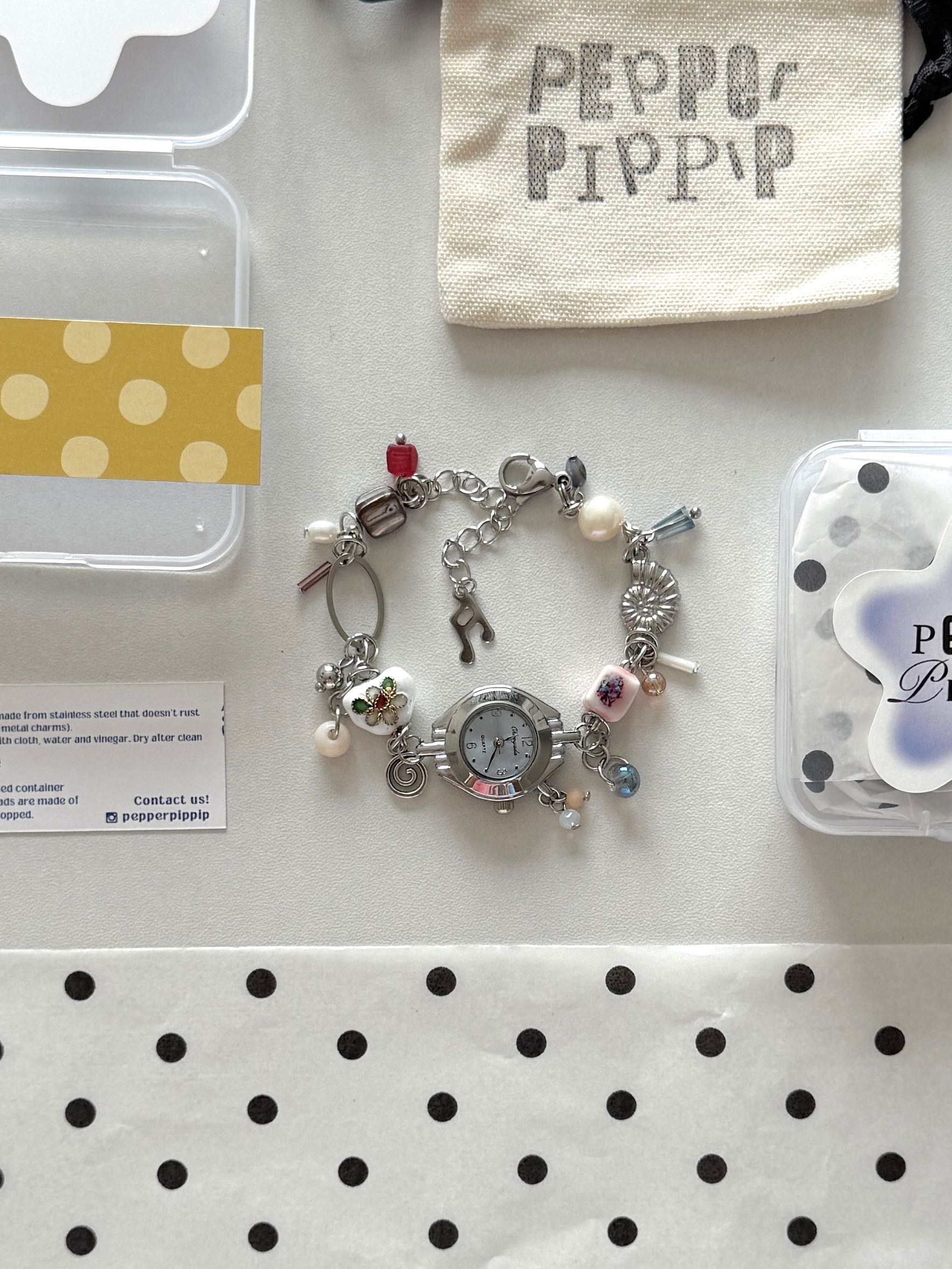 Soft Blue🎐  Watch Bracelet 