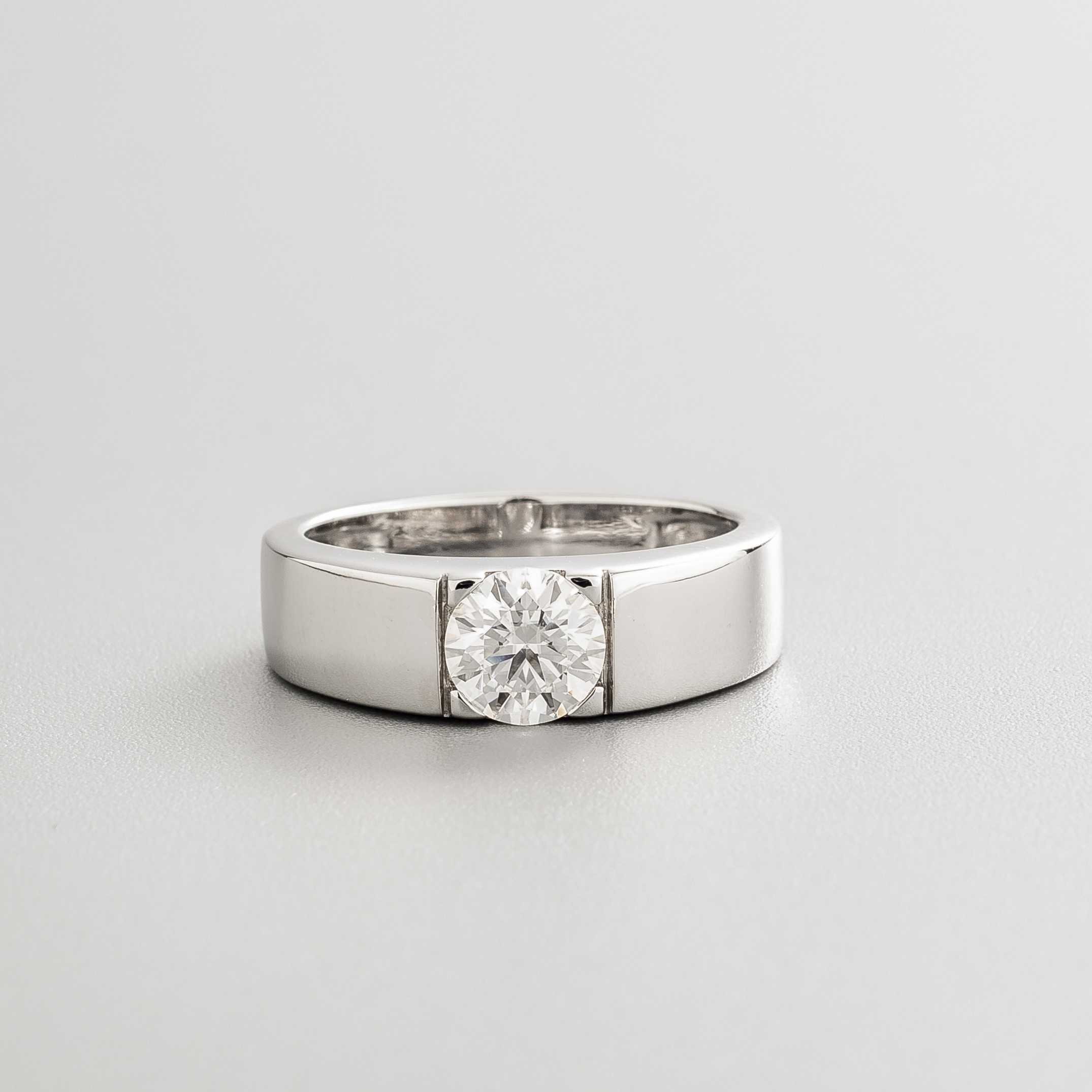 1 CT. Men's Solitaire Ring