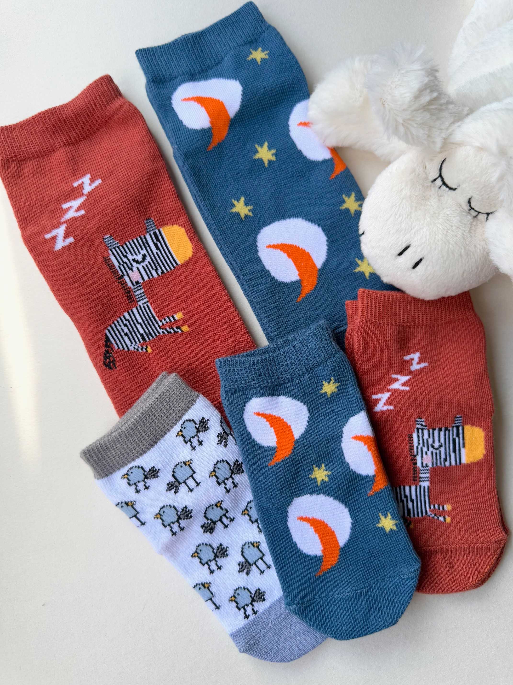 สินค้าใหม่ ถุงเท้าผู้ใหญ่รุ่น Sleepy - Adult  2 pairs pack